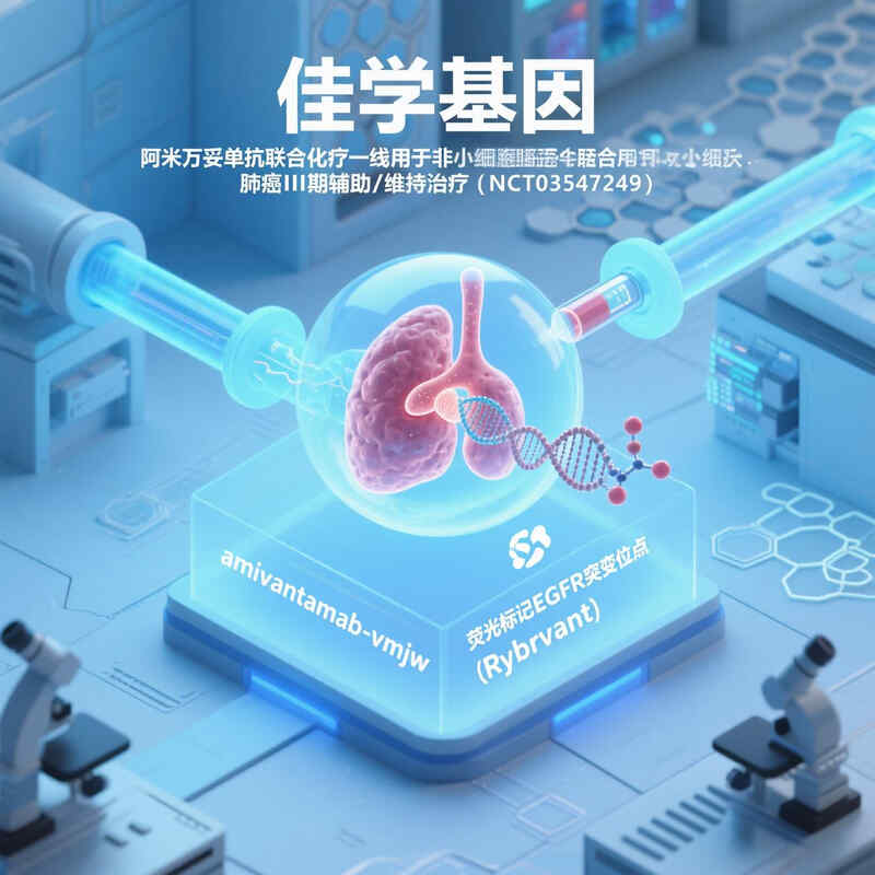 【OB视讯官网基因检测】精准医疗下的新突破：阿米万妥单抗基因检测与靶向治疗应用